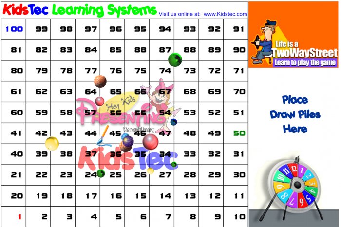 Kidstec Learning Systems Gameboard