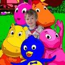 20x16 Customized Backyardigans Poster Featuring your child's picture