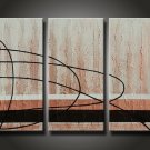 Modern Abstract oil painting wall art (+Framed) XLMD-002