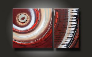 Modern Abstract art oil painting (+Framed) XLMD-004