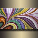 Framed! Modern Wall Decor Art Abstract Huge Oil Painting On Canvas