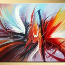 Good ! New Modern Abstract Huge Art Oil Painting on Canvas (+ Frame) XD1-026