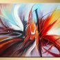 Good ! New Modern Abstract Huge Art Oil Painting on Canvas (+ Frame) XD1-026