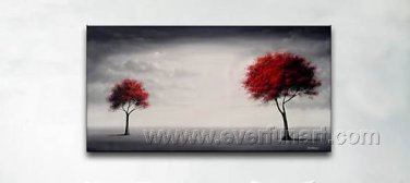 We Belong Together! Framed! Modern Wall Decor Art Landscape Huge Oil Painting On Canvas LA1-052