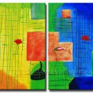 Huge Mordern Abstract Wall Decor Art Canvas Oil Painting (+ Frame) XD2-032