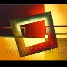 Good ! New Modern Abstract Huge Art Oil Painting on Canvas (+ Frame) XD3-038