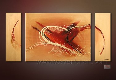 Good ! New Modern Abstract Huge Art Oil Painting on Canvas (+ Frame) XD3-040