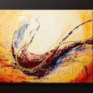 Good ! New Modern Abstract Huge Art Oil Painting on Canvas (+ Frame) XD3-041