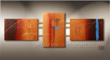 Good ! New Modern Abstract Huge Art Oil Painting on Canvas (+ Frame) XD3-045