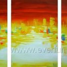Good ! New Modern Abstract Huge Art Oil Painting on Canvas (+ Frame) XD3-087