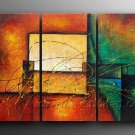 Good ! New Modern Abstract Huge Art Oil Painting on Canvas (+ Frame) XD3-118