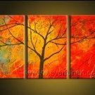 Wake Up From The Sweet Dream!! Hot! Nice Landscape Oil Painting (+ Frame) LA3-002