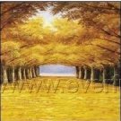 Way To Happiness! Framed! Modern Wall Decor Art Landscape Huge Oil Painting On Canvas LA3-038