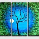 Sleep Under The Moonlight~ Hot! Nice Landscape Oil Painting (+ Frame) LA3-044