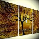 Wake up In the Sun !Hot! Nice Landscape Oil Painting (+ Frame) LA3-046