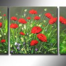 Gorgeous Oil Floral Painting on Canvas Very Pretty Flowers (+Frame) FL3-046