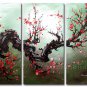 Gorgeous Oil Floral Painting on Canvas Very Pretty Flowers (+Frame) FL3-057