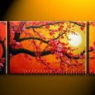 Gorgeous Oil Floral Painting on Canvas Asian Art (+Frame) FL3-079