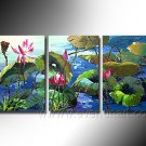 Gorgeous Oil Floral Painting on Canvas Very Pretty Flowers (+Frame) FL3-132