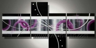 Handmade Abstract Oil Painting Modern Art Wall Decor Canvas Painting (+Frame)  XD4-005
