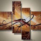 Handmade Abstract Oil Painting Modern Art Wall Decor Canvas Painting (+Frame)  XD4-026
