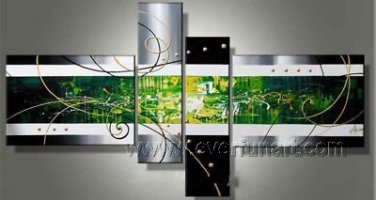 Handmade Abstract Oil Painting Modern Art Wall Decor Canvas Painting (+Frame)  XD4-034