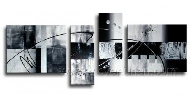 Handmade Abstract Oil Painting Modern Art Wall Decor Canvas Painting (+Frame)  XD4-041