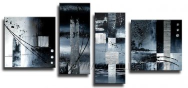 Handmade Abstract Oil Painting Modern Art Wall Decor Canvas Painting (+Frame)  XD4-042