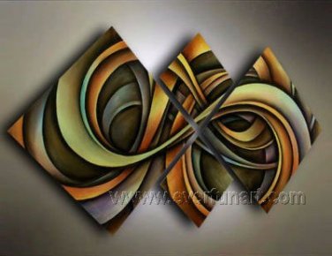 Handmade Abstract Oil Painting Modern Art Wall Decor Canvas Painting (+Frame)  XD4-055
