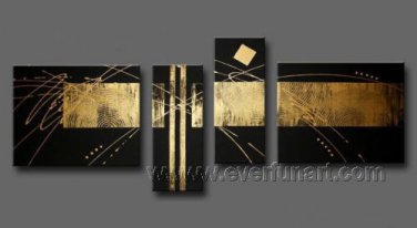 Handmade Abstract Oil Painting Modern Art Wall Decor Canvas Painting (+Frame)  XD4-110
