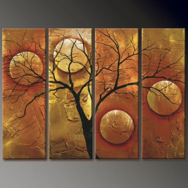Handpainted Landscape Oil Impressionist Art Canvas Painting (+Frame) LA4-012
