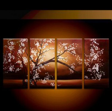 Handpainted Landscape Oil Impressionist Art Canvas Painting (+Frame) LA4-018