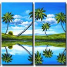 Handpainted Landscape Oil Impressionist Art Canvas Painting (+Frame) LA4-021