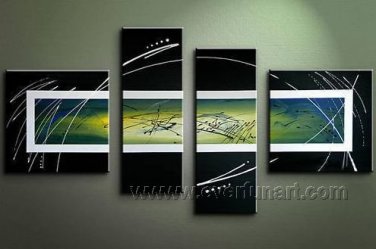 Handmade Abstract Oil Painting Modern Art Wall Decor Canvas Painting (+Frame) XD4-072