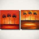 Handpainted Landscape Oil Impressionist Art Canvas Painting (+Frame) LA4-023