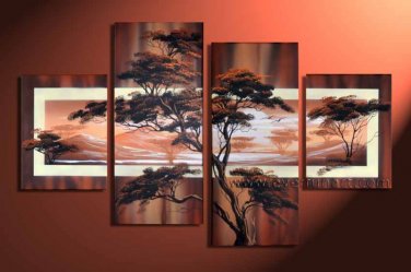 Handpainted Landscape Oil Impressionist Art Canvas Painting (+Frame) LA4-032