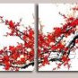 Gorgeous Oil Floral Painting on Canvas Very Pretty Flowers (+Frame) FL4-056