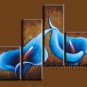 Gorgeous Oil Floral Painting on Canvas Very Pretty Flowers (+Frame) FL4-079