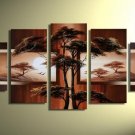 Top Sell Tree Painting!Handpainted Landscape Oil Impressionist Art Canvas Painting (+Frame) LA5-008