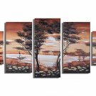 Classical Twilight_Handpainted Landscape Oil Impressionist Art Canvas Painting (+Frame) LA5-009