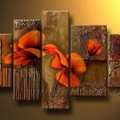 Gorgeous Oil Floral Painting on Canvas Very Pretty Flowers (+Frame) FL5-011