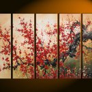 Gorgeous Oil Floral Painting on Canvas Very Pretty Flowers (+Frame) FL5-022