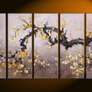Gorgeous Oil Floral Painting on Canvas Very Pretty Flowers (+Frame) FL5-024