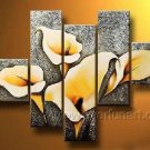 Gorgeous Oil Floral Painting on Canvas Very Pretty Flowers (+Frame) FL5-034