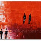 Huge Mordern Abstract Figurative Wall Decor Art Canvas Oil Painting (+ Frame) FI-022