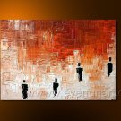 Huge Mordern Abstract Figurative Wall Decor Art Canvas Oil Painting (+ Frame) FI-024