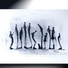 Huge Mordern Abstract Figurative Wall Decor Art Canvas Oil Painting (+ Frame) FI-026