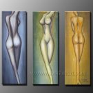 Huge Mordern Abstract Figurative Wall Decor Art Canvas Oil Painting (+ Frame) FI-064