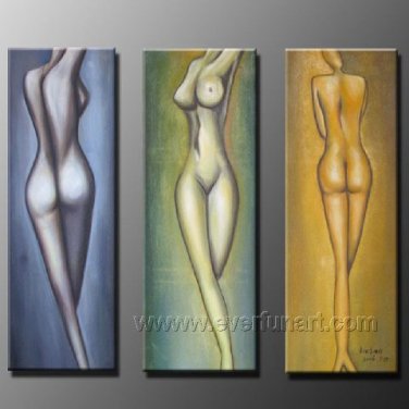 Huge Mordern Abstract Figurative Wall Decor Art Canvas Oil Painting (+ Frame) FI-064
