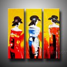 Huge Mordern Abstract Figurative Wall Decor Art Canvas Oil Painting (+ Frame) FI-068